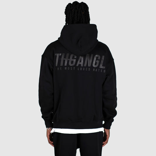 THGANGL Premium Weight Zip Up Hoody - Black/Stealth
