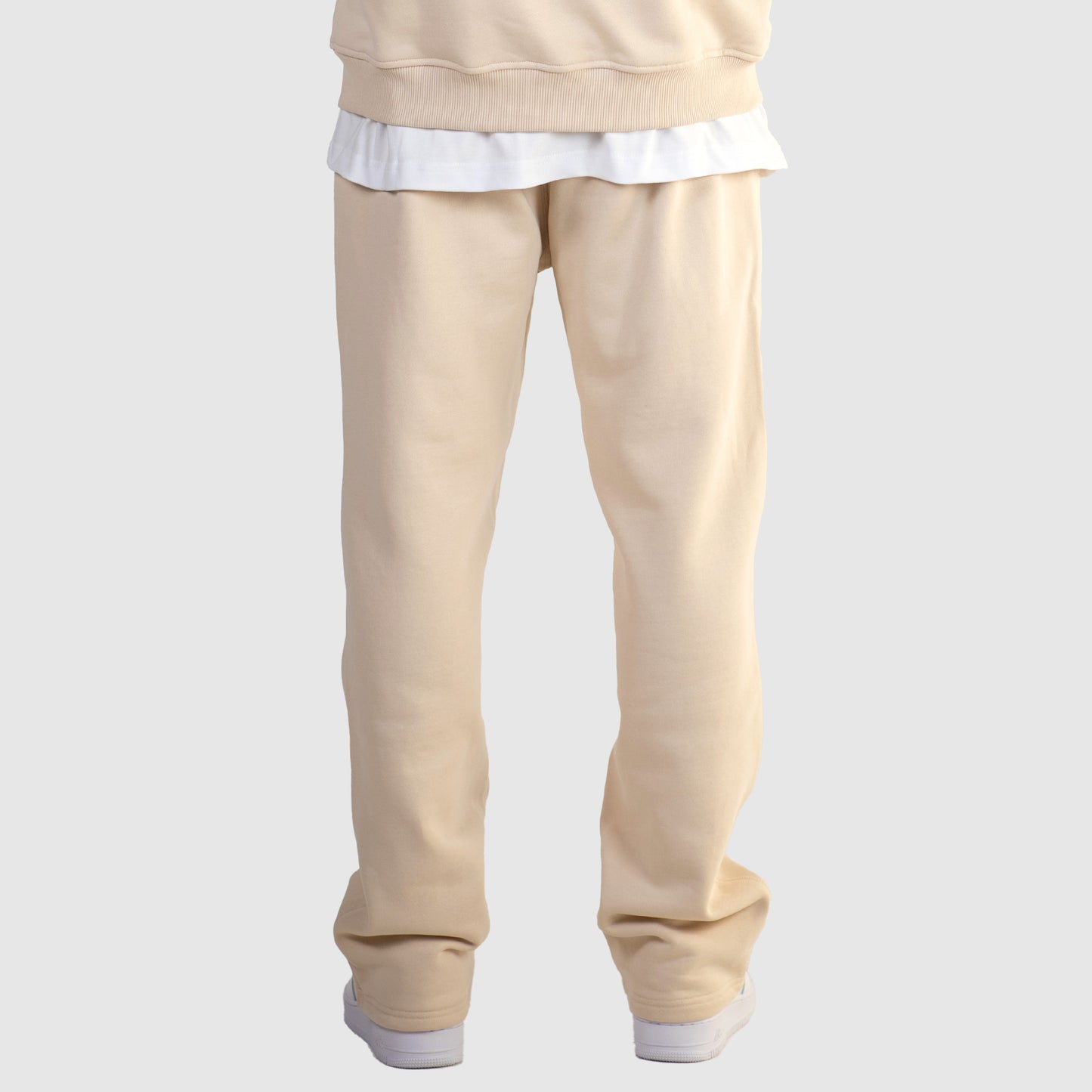 THGANGL Premium Weight Relaxed Fit Sweatpants - Oatmeal