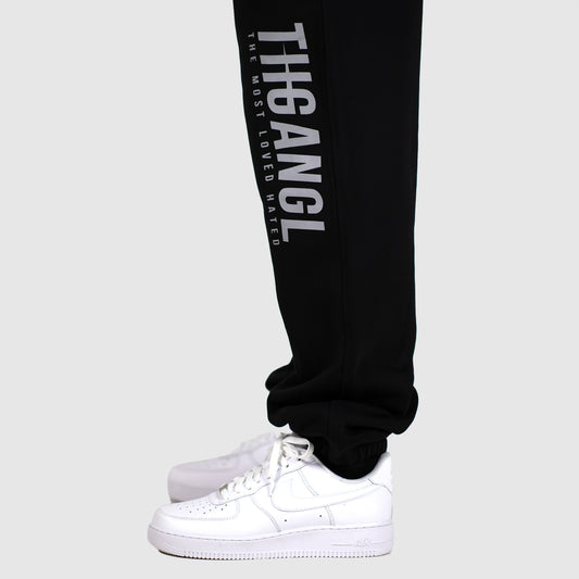 TOA Regular Fit Cuffed Joggers - Black/Ultimate Grey