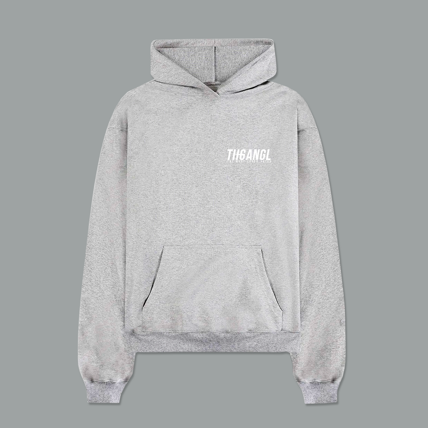 St Vincent Pullover Hoodie Grey Marl