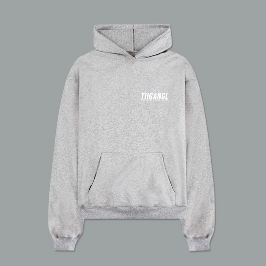 St Vincent Pullover Hoodie Grey Marl