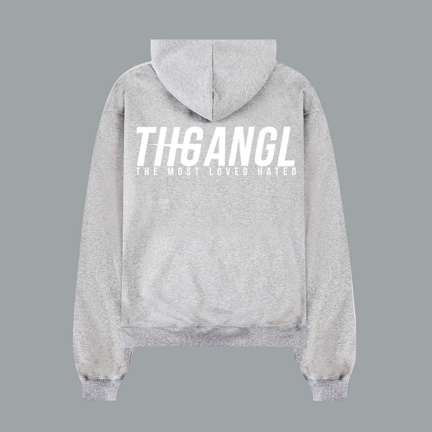 St Vincent Pullover Hoodie Grey Marl