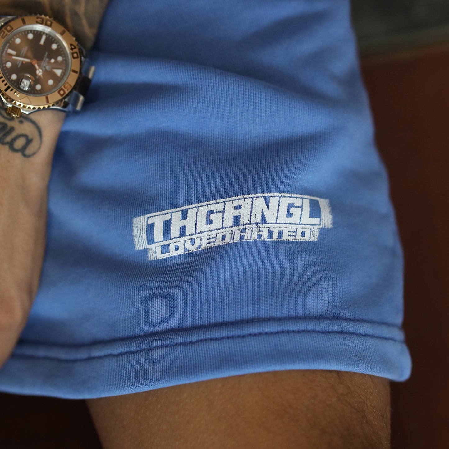 Washed Team Shorts - Blue