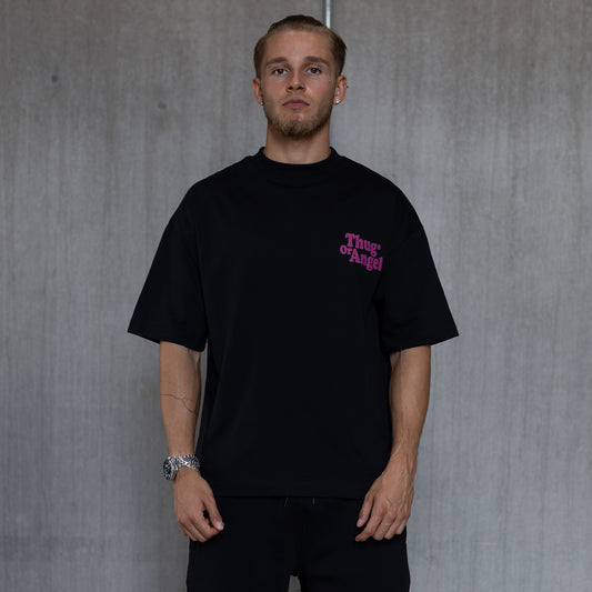 Cooper T-Shirt - Black/Sparkling Grape