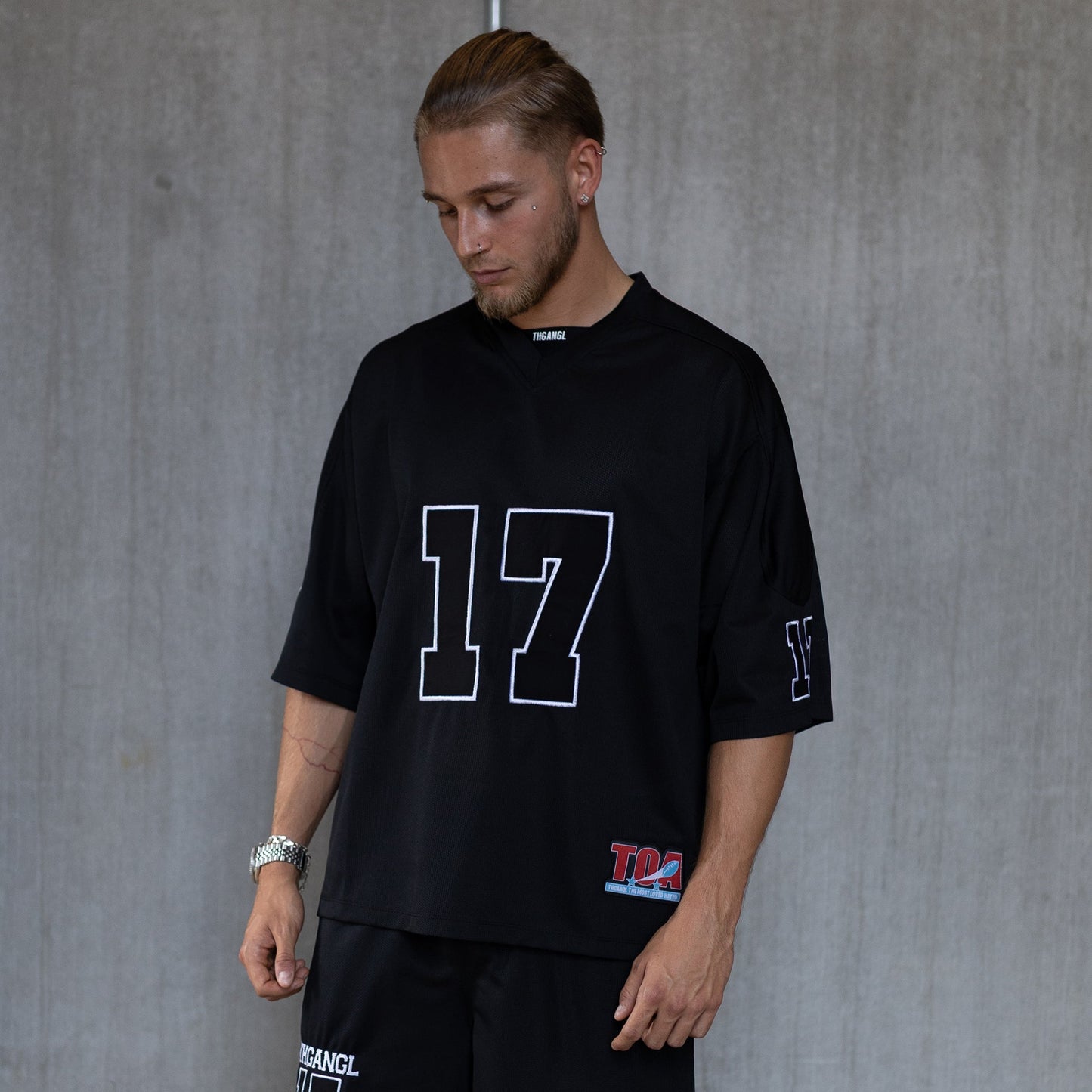 Mesh T-Shirt - Black