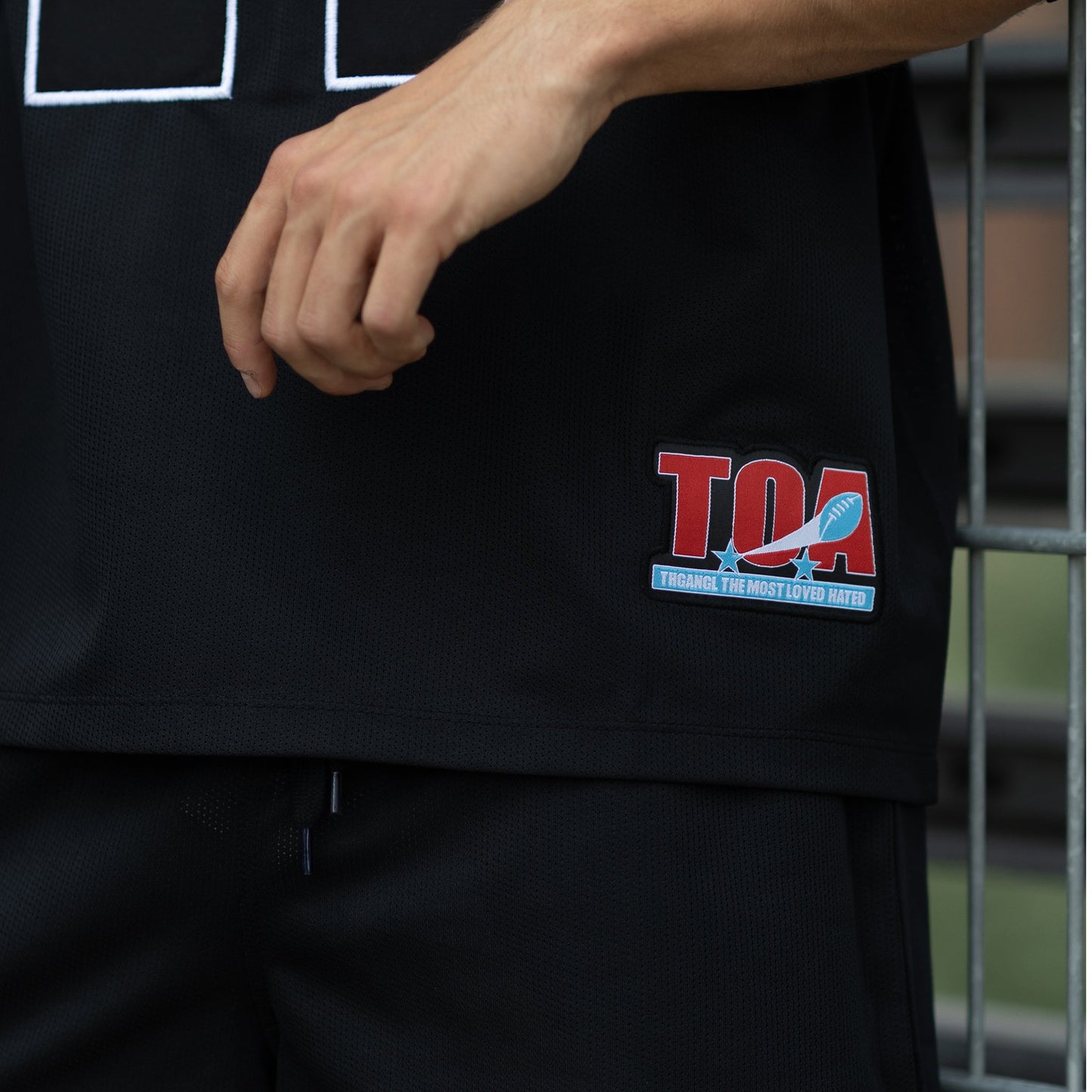 Mesh T-Shirt - Black