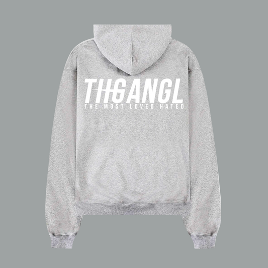 St Vincent Pullover Hoodie Grey Marl