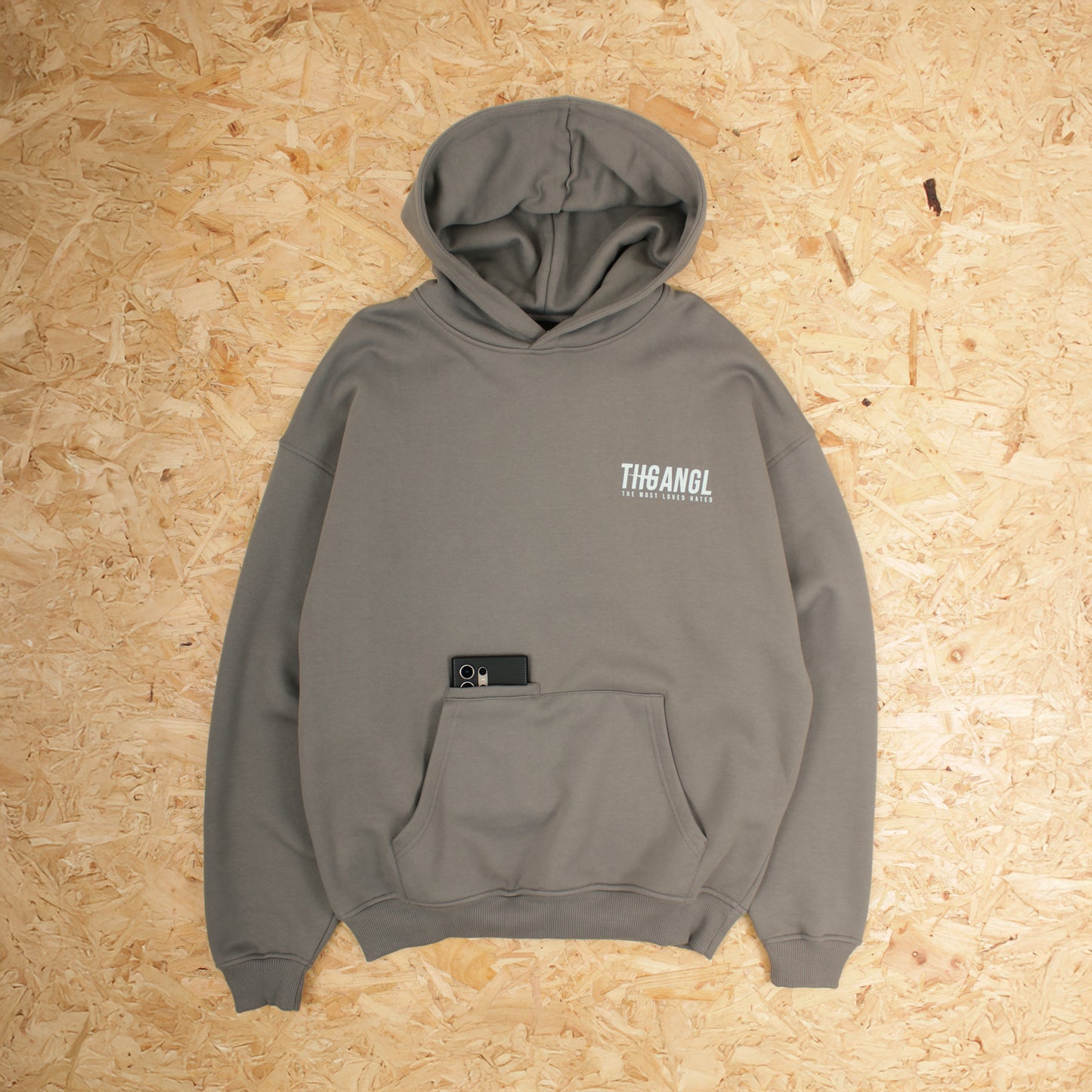 Uniform Pullover Hoodie - Charcoal/Mint Julep