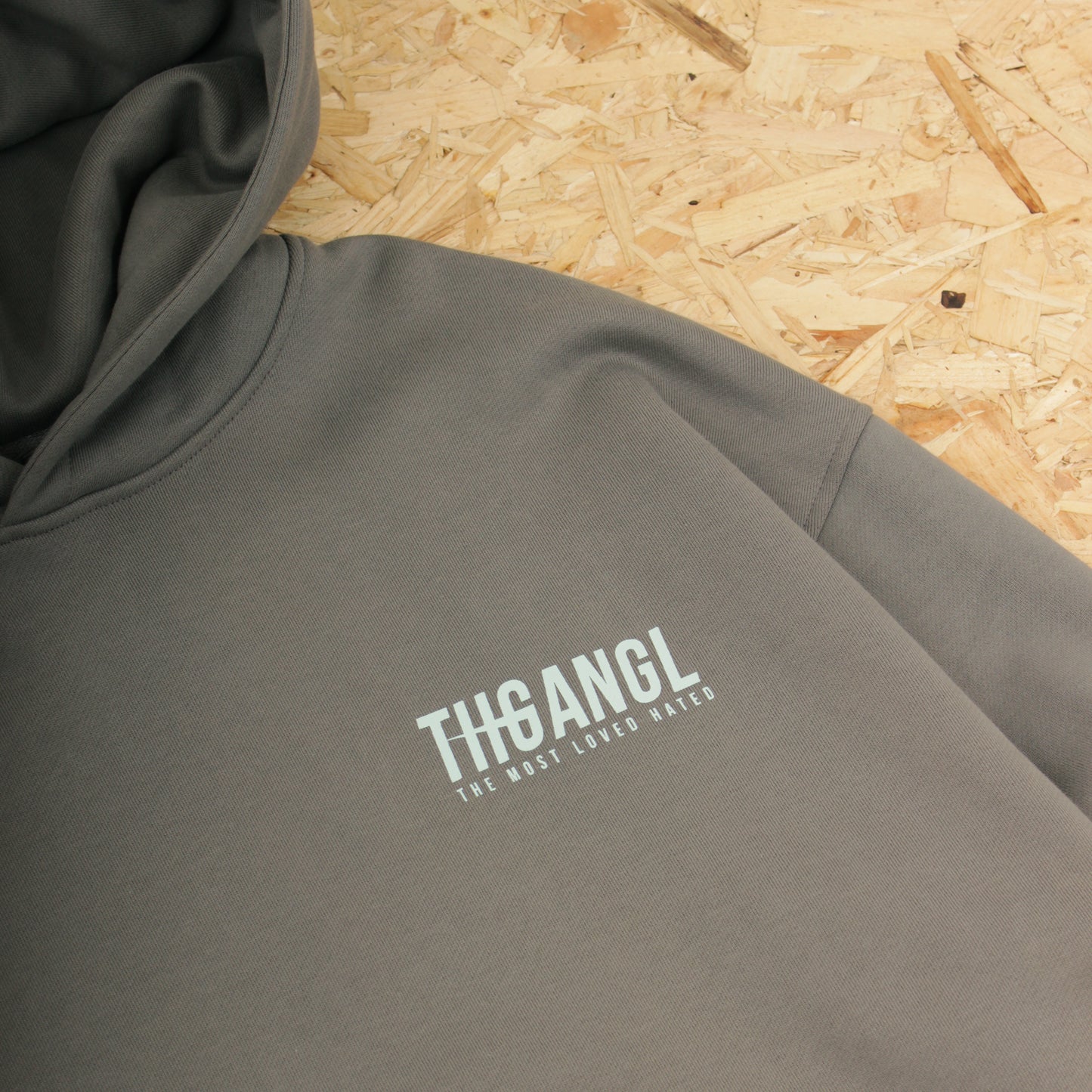 Uniform Pullover Hoodie - Charcoal/Mint Julep