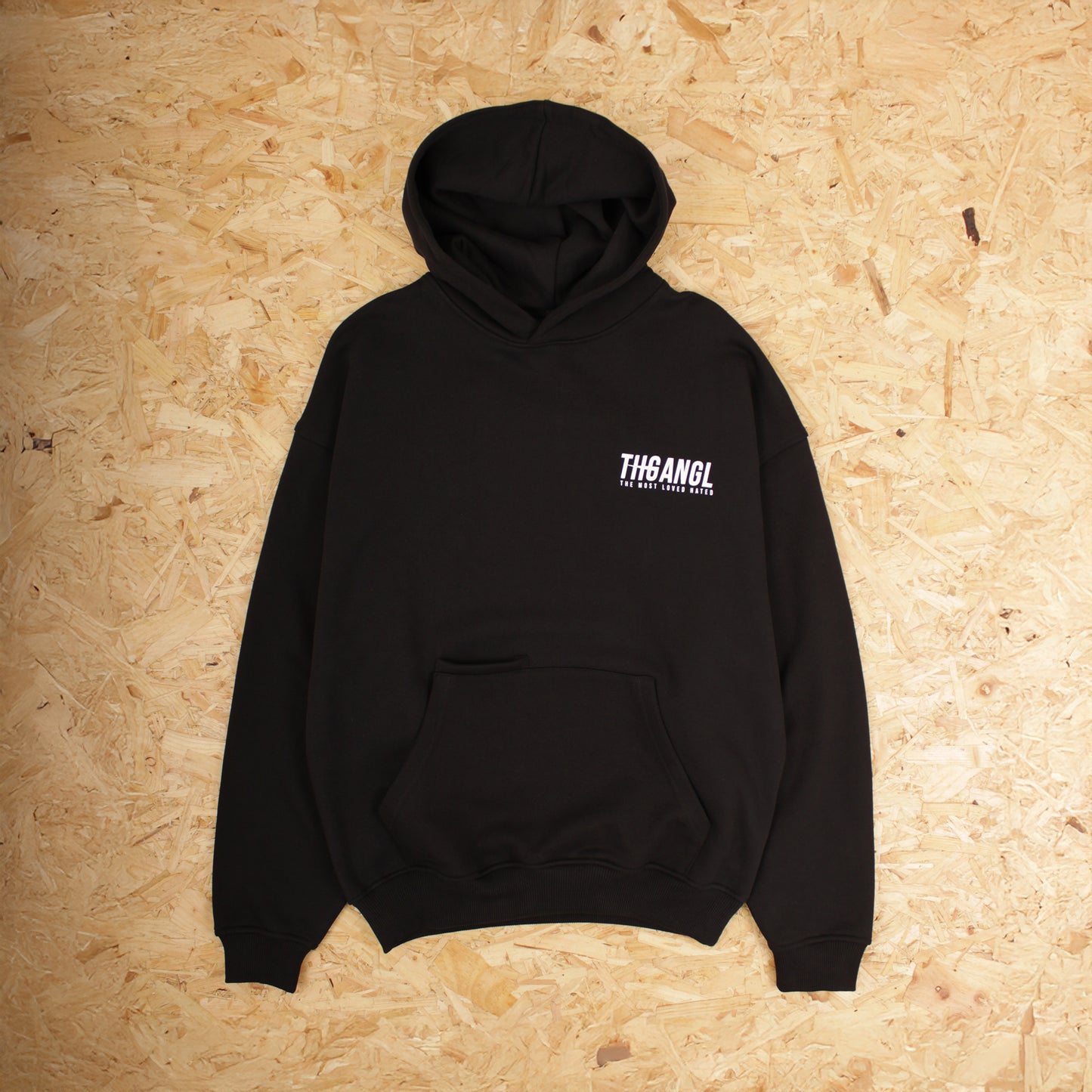 Uniform Pullover Hoodie - Black/White