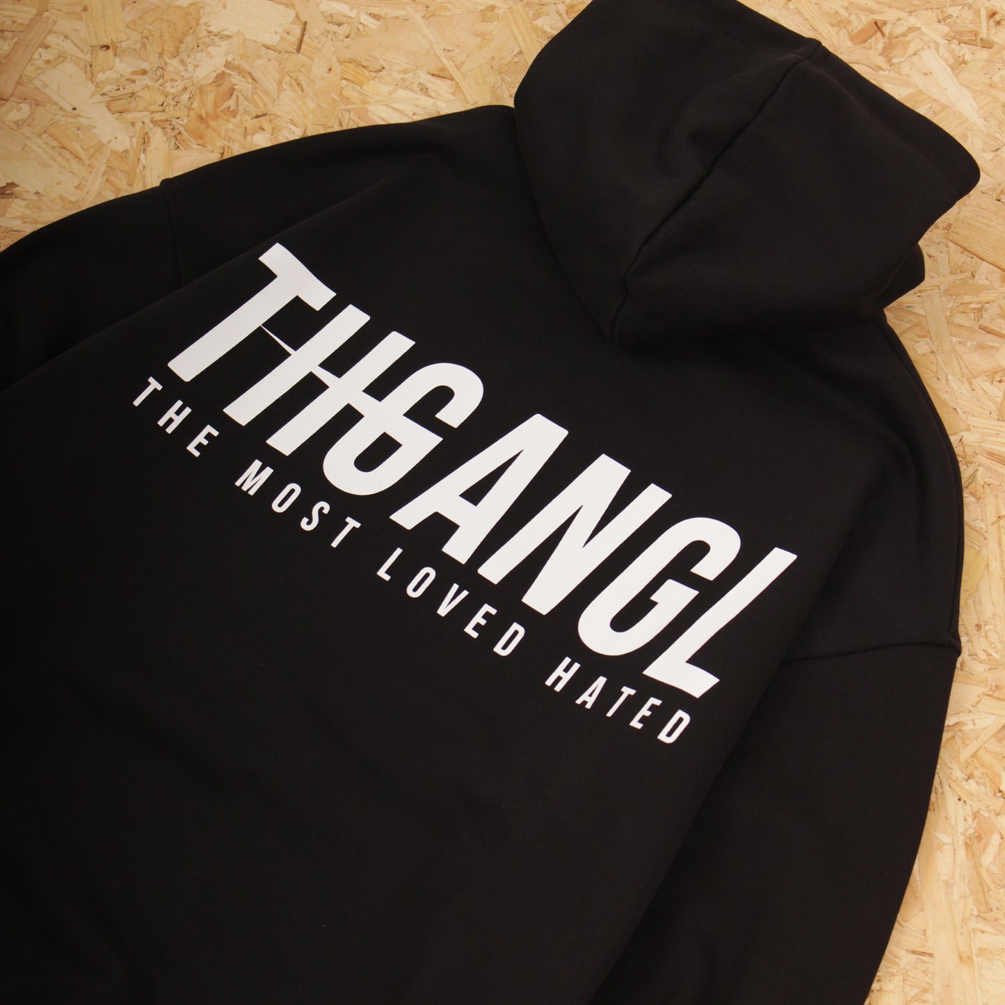 Uniform Pullover Hoodie - Black/White