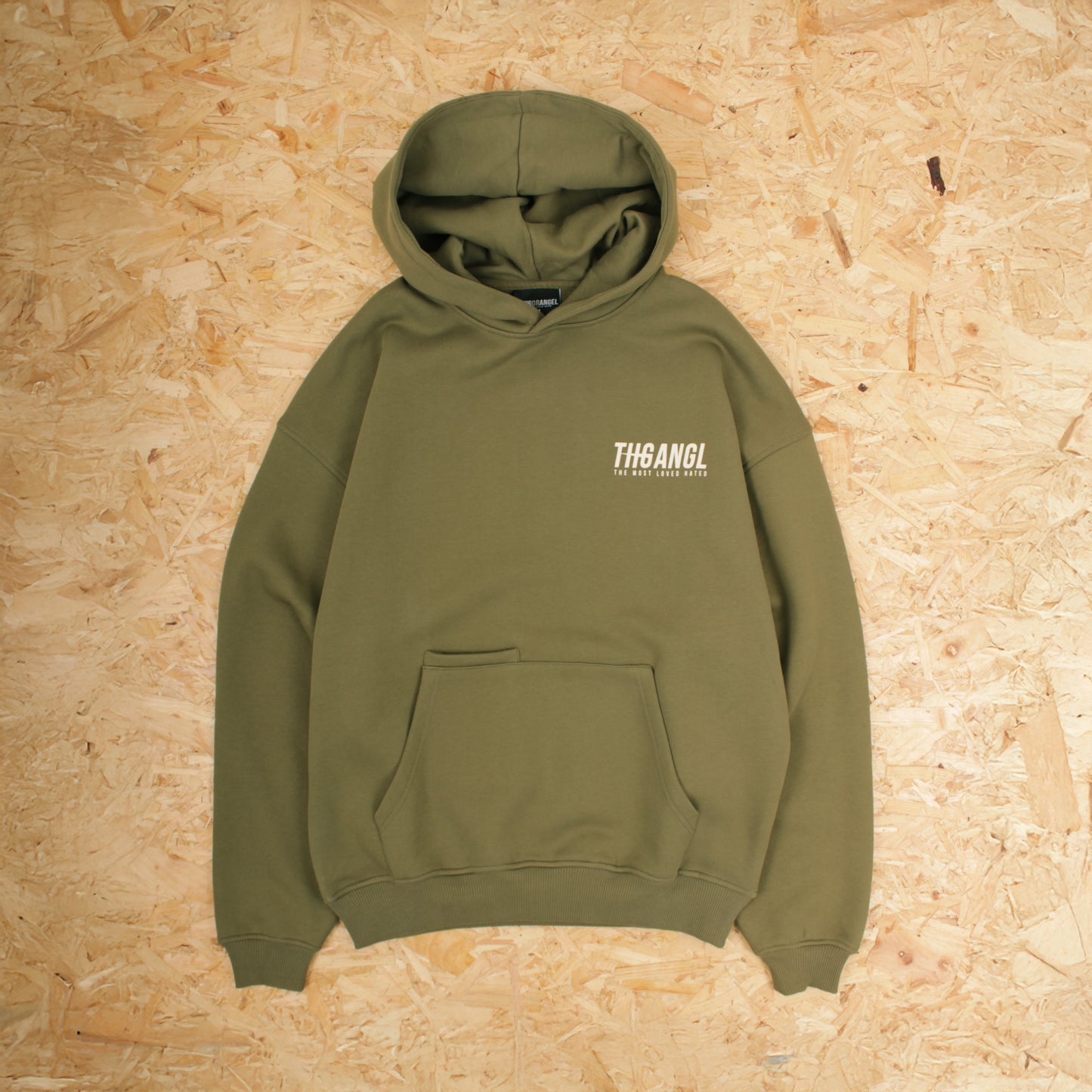 Uniform Pullover Hoodie - Forest Green/Ivory