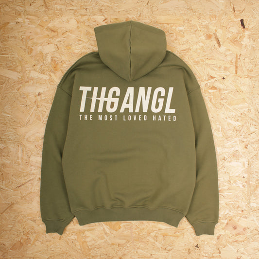 Uniform Pullover Hoodie - Forest Green/Ivory