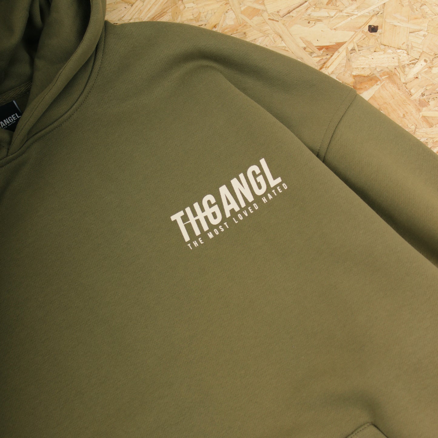 Uniform Pullover Hoodie - Forest Green/Ivory