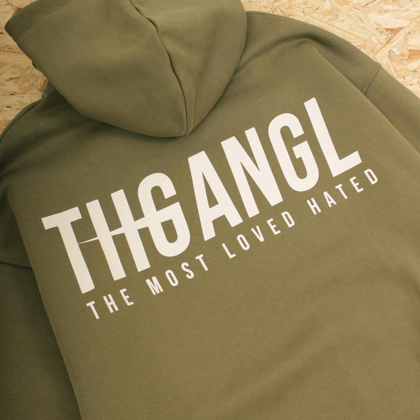 Uniform Pullover Hoodie - Forest Green/Ivory