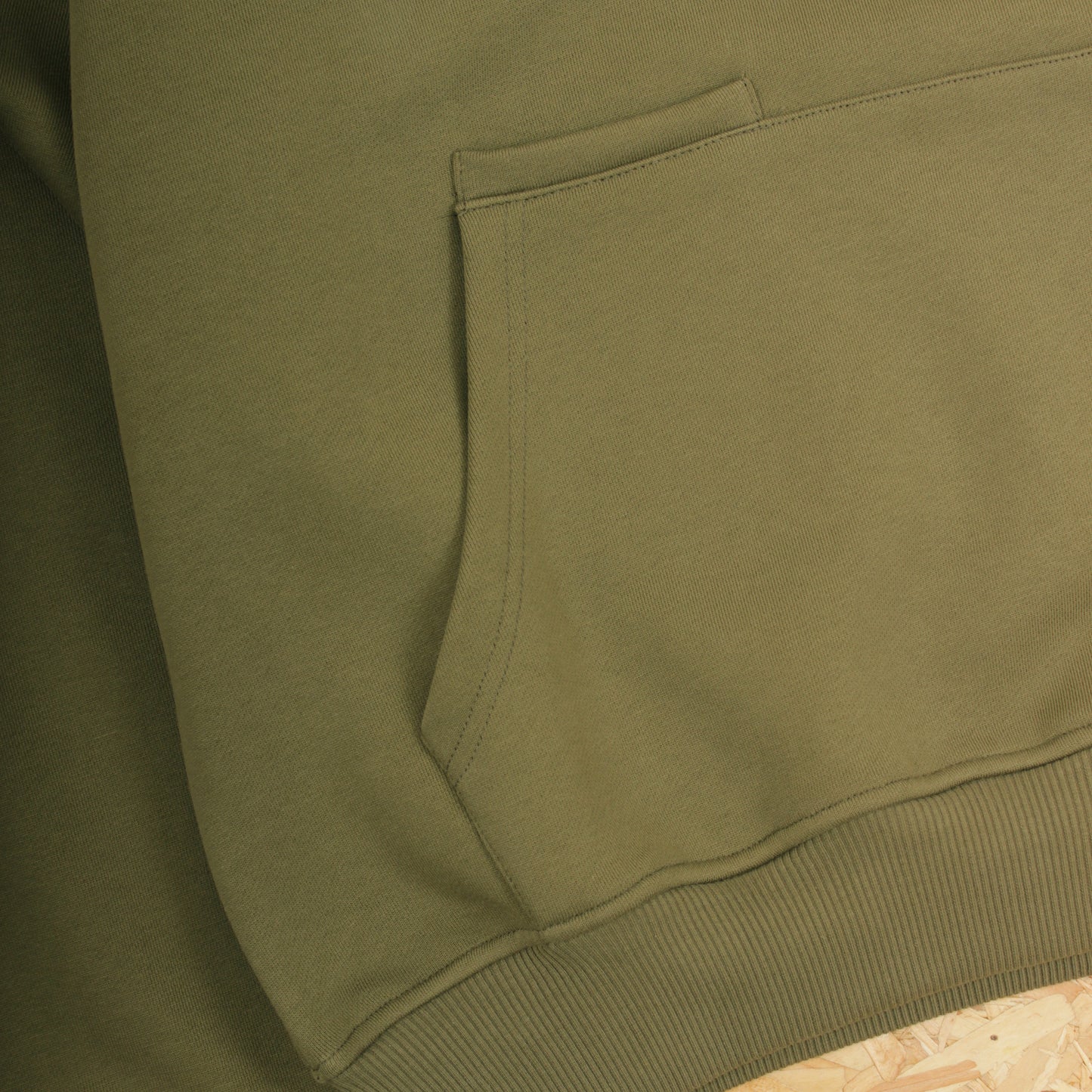 Uniform Pullover Hoodie - Forest Green/Ivory