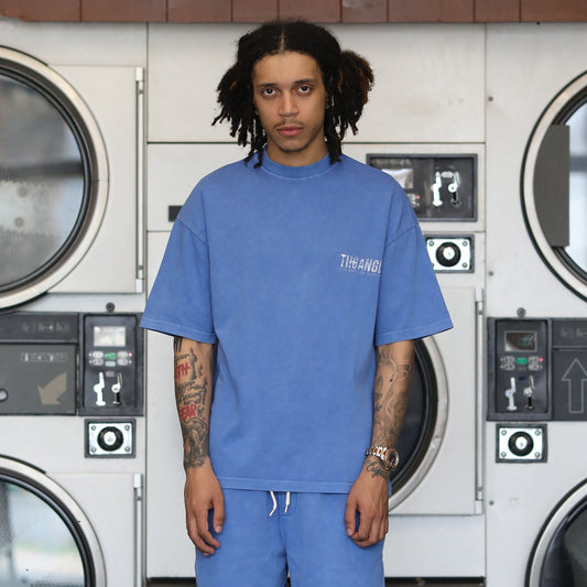 Washed Uniform T-Shirt - Blue