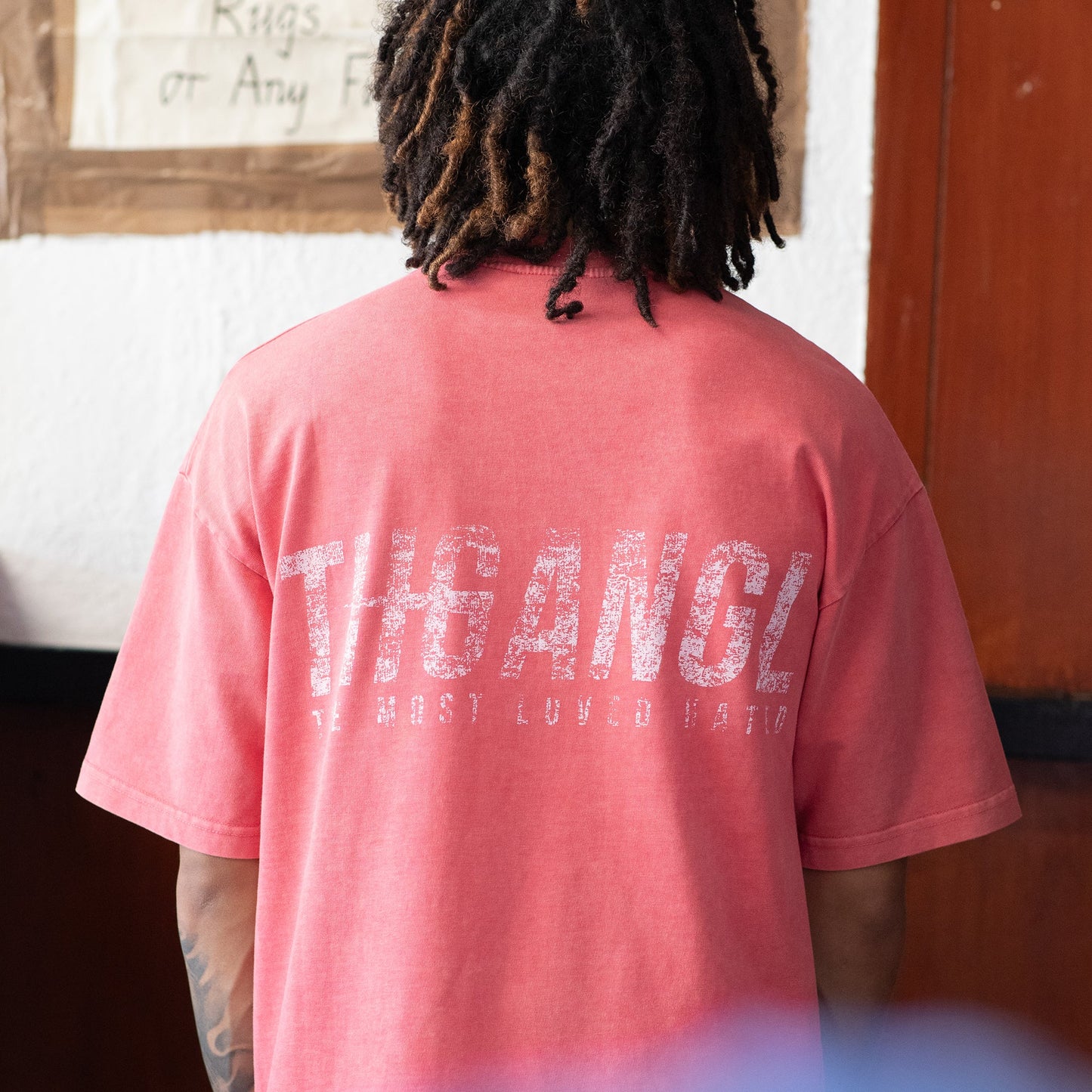 Washed Uniform T-Shirt - Pink